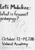 Let’s Mobilize: What is Feminist Pedagogy?