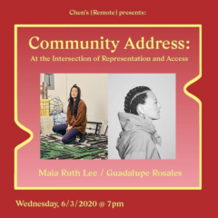 Community Address: At the Intersection of Representation and Access