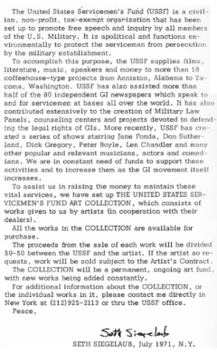 United States Servicemen’s Fund Art Collection, The