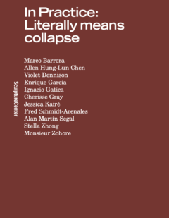 In Practice: Literally means collapse